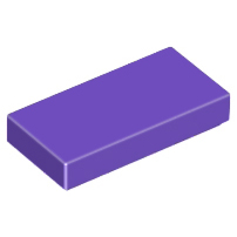 Tegel 1x2 Dark Purple